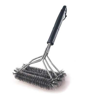 Щетка премиум для чистки гриля YmBrush, тройная 