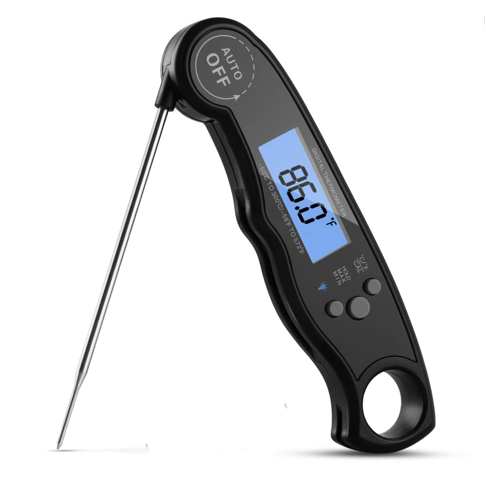 Термометр з виносним щупом LoveGrill водонепроникний, -50°С до +300°С, чорний - 1001061
