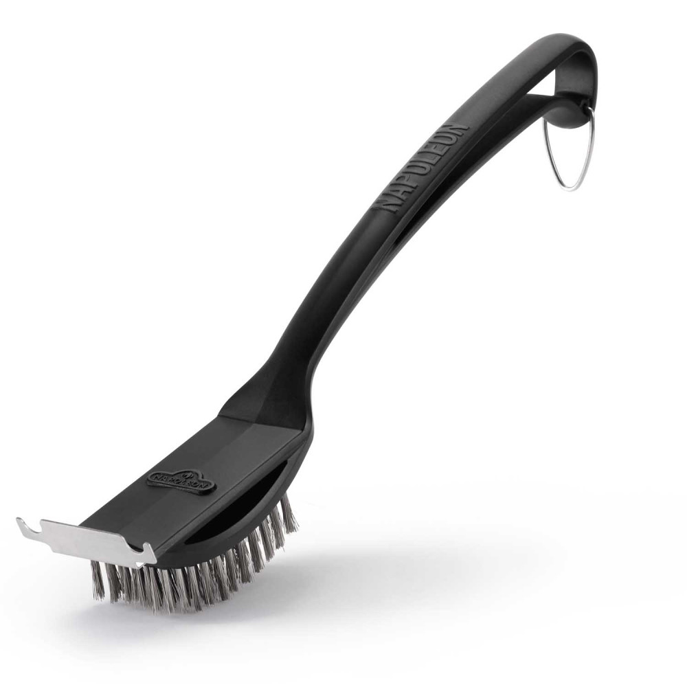 Щетка для гриля из нержавеющей стали со шкребком, Napoleon - 62052