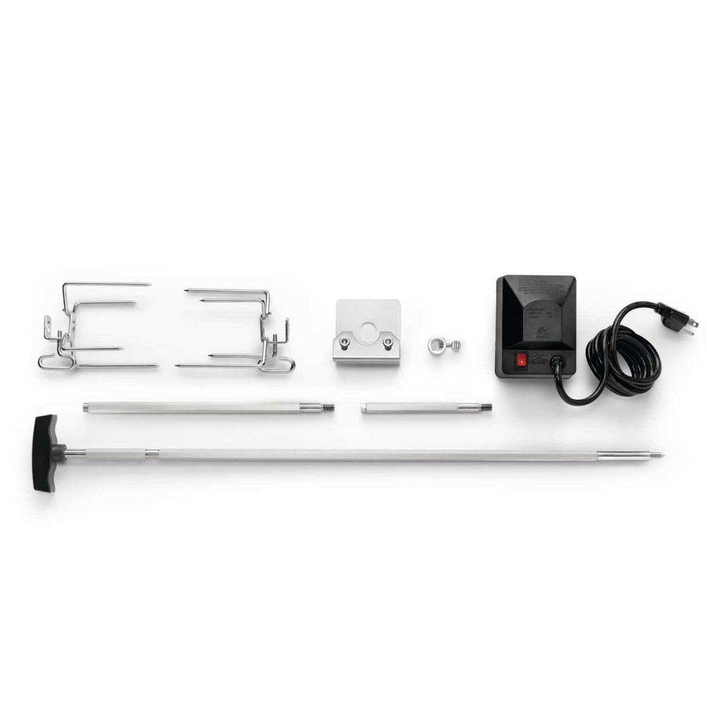 Вертел з пластиковим приводом і двома вилками для Napoleon Rogue 365/425/525/625 - 69912 Вертел з пластиковим приводом і двома вилками для Napoleon Rogue 365/425/525/625 - 69912