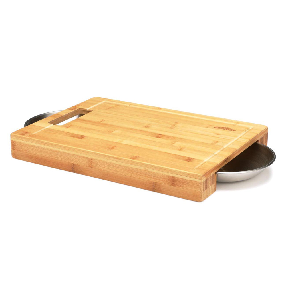 Обробна дошка з двома ємностями Napoleon - 70012