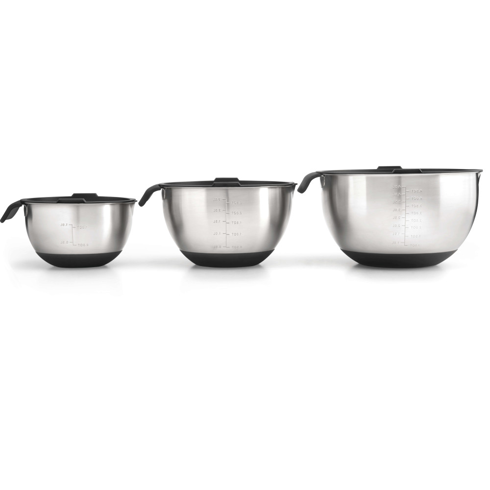 Набор мисок из нержавеющей стали, 3 шт. Napoleon - 70042