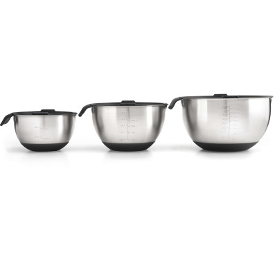 Набор мисок из нержавеющей стали, 3 шт. Napoleon