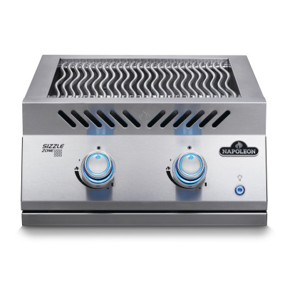Двойная инфракрасная горелка Napoleon SIZZLE ZONE для встраивания с крышкой из нержавеющей… 