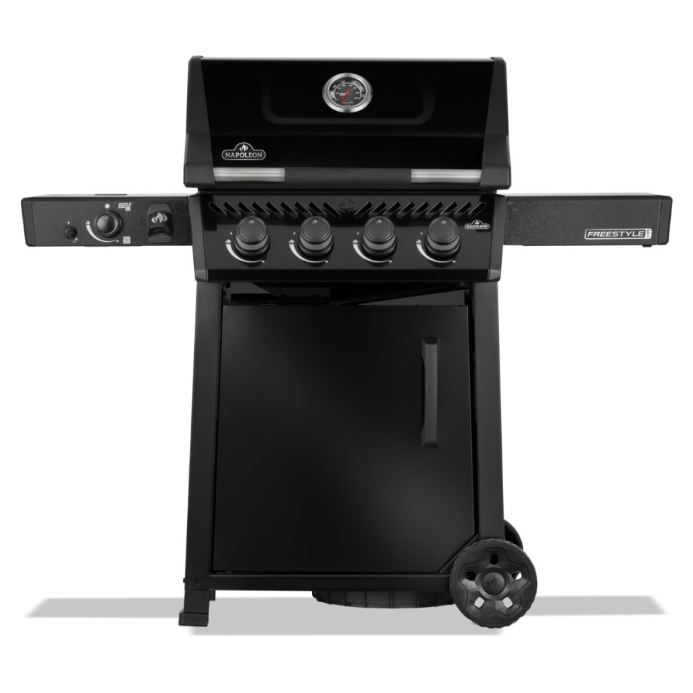 Газовый гриль Napoleon Freestyle PRO 425 с 4-мя основными горелками и боковым SIZZLE ZONE, черный - FP425DSIBPK-1-RC