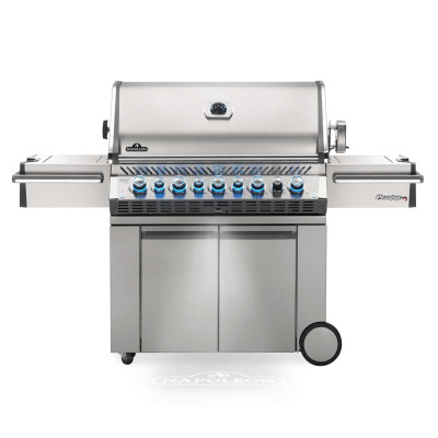 Газовый гриль Napoleon Prestige PRO 665 с инфракрасной конфоркой, вертел в комплекте