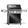 Газовый гриль Napoleon Rogue PRO-S 525, черный, с боковой горелкой SIZZLE ZONE, ВЕРТЕЛ В КОМПЛЕКТЕ - RPS525RSIBPK-2 фото_1 