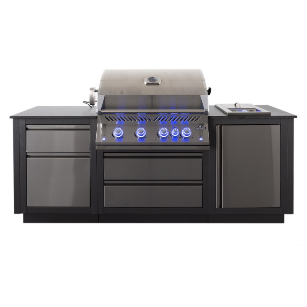 Летняя уличная кухня Napoleon Oasis 100 с грилем BIG 32 - OASIS-100-BIG-32