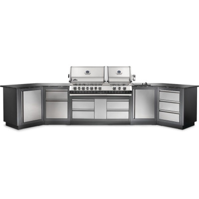 Летняя уличная кухня Napoleon Oasis 400 с грилем Prestige Bipro… 