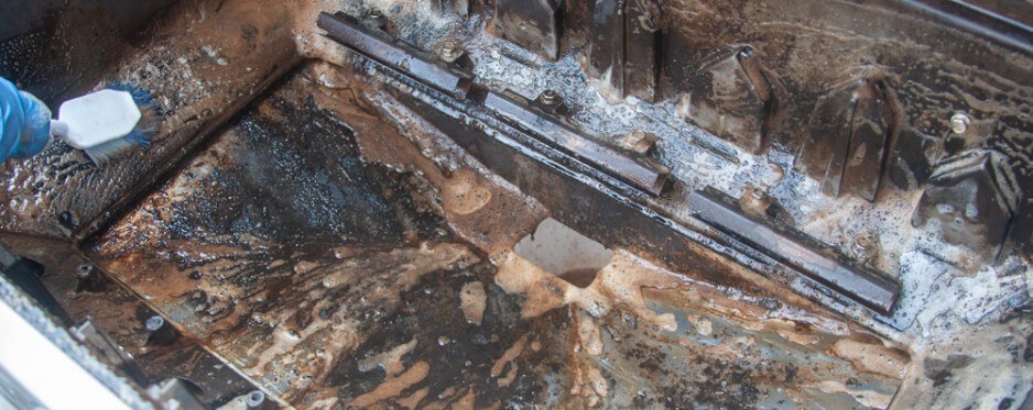 Napoleon чистка газового гриля